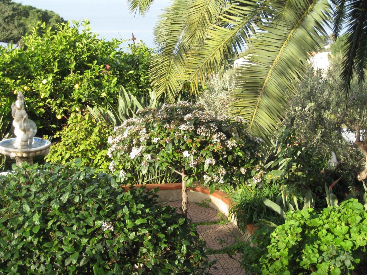Stanza In Villa Con Giardino Vista Mare Cefalù Exterior foto