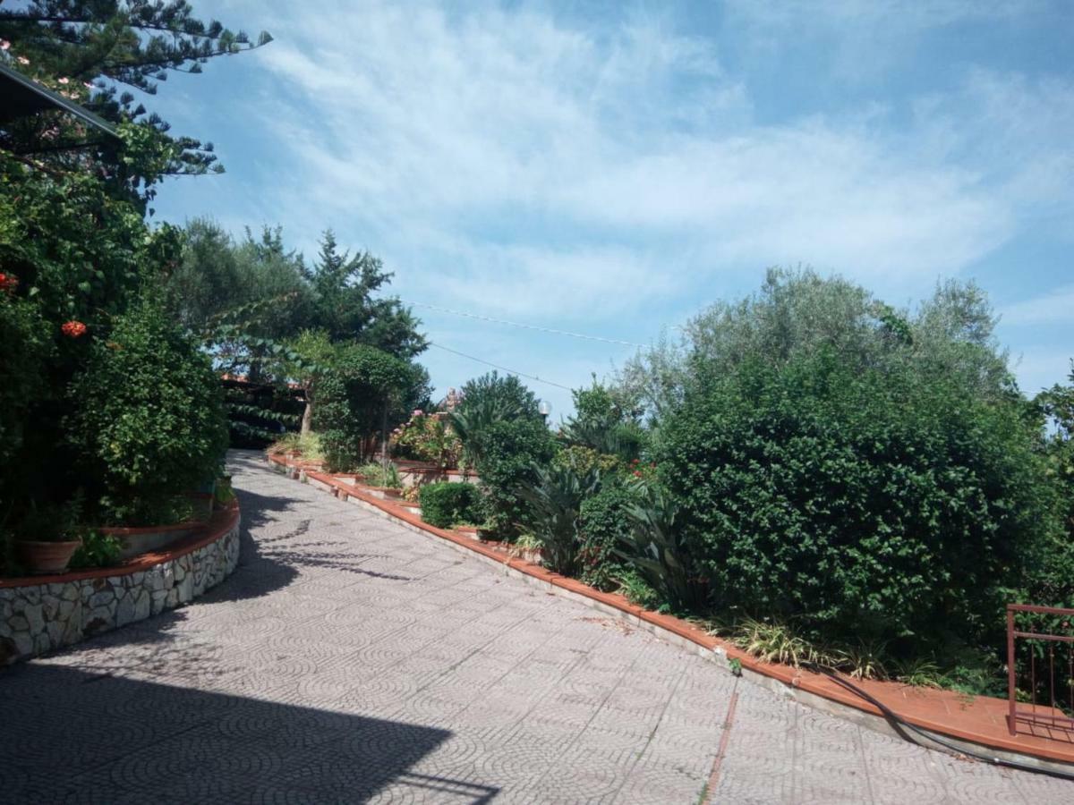 Stanza In Villa Con Giardino Vista Mare Cefalù Exterior foto